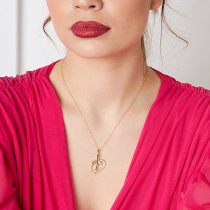 Elif Vav Kolye - 925 GÜMÜŞ