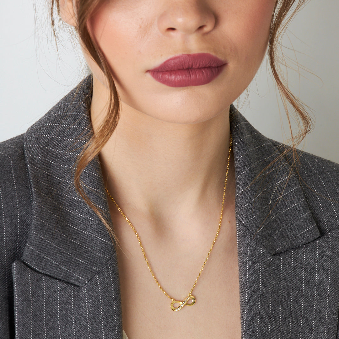 Yatay Baget Kolye - 925 GÜMÜŞ