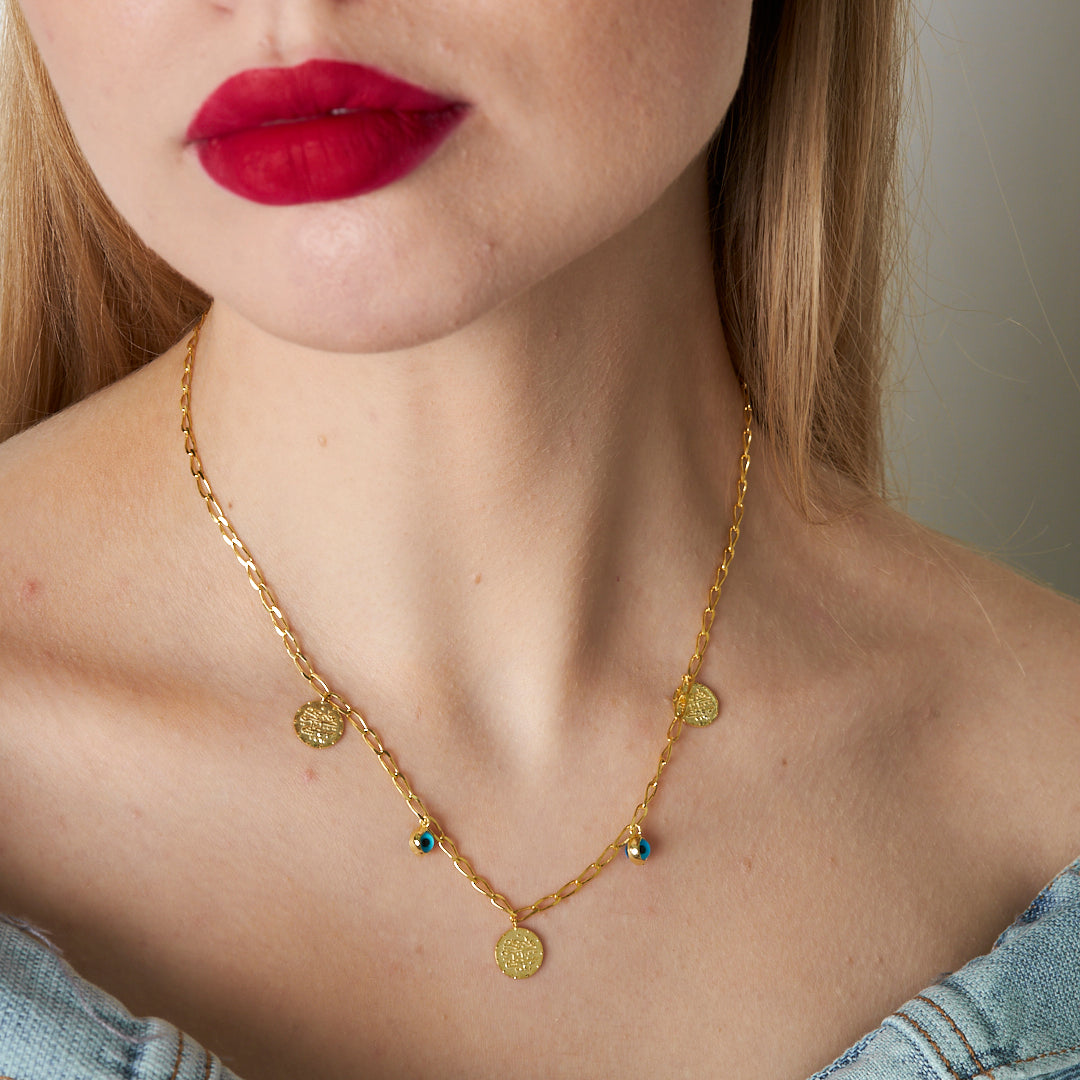 Nazar Reşat Kolye - 925 GÜMÜŞ