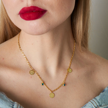 Nazar Reşat Kolye - 925 GÜMÜŞ