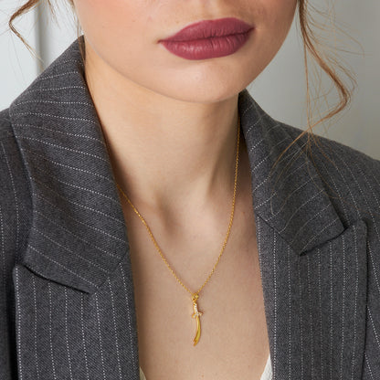 Zülfikar Kolye - 925 GÜMÜŞ