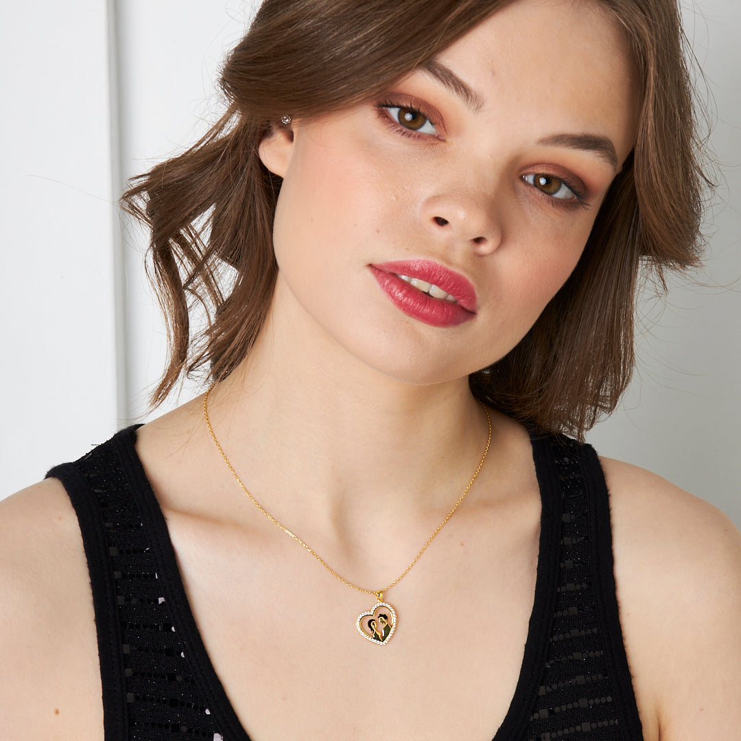 Aşıklar Kolye - 925 GÜMÜŞ