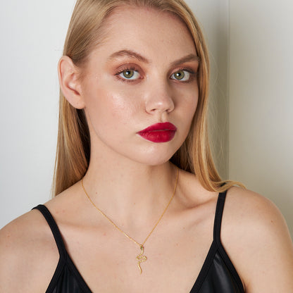 Yılan Kolye - 925 GÜMÜŞ