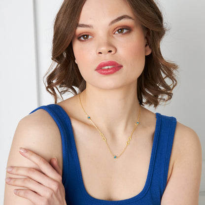 Nazar Sonsuzu Kolye - 925 GÜMÜŞ