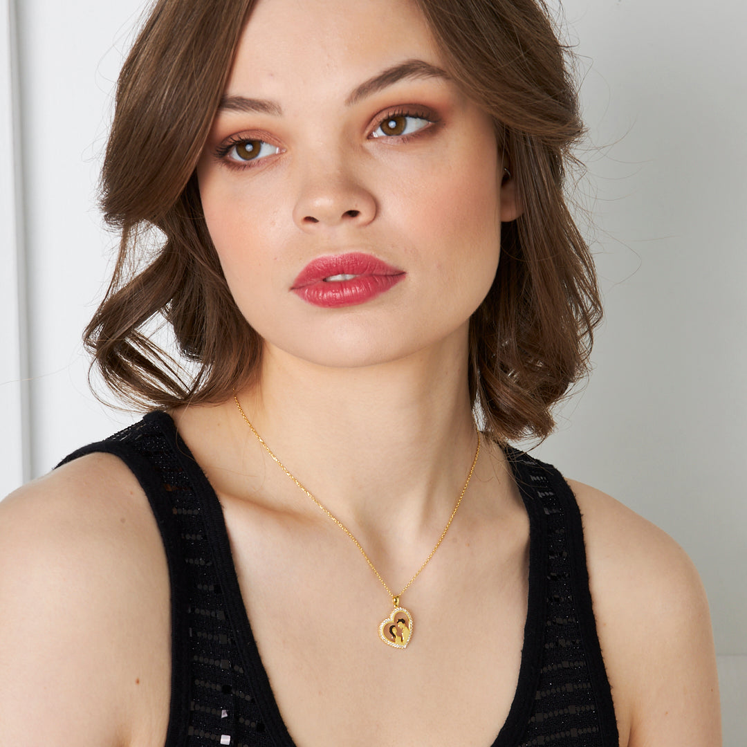 Aşıklar Kolye - 925 GÜMÜŞ