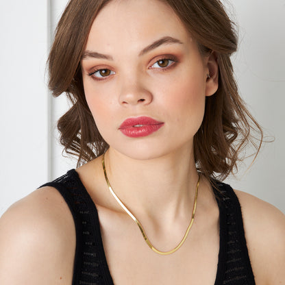 Yılan Zincir Kolye - 925 GÜMÜŞ