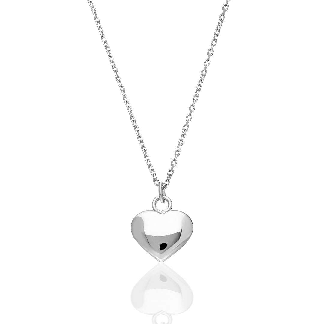 Basit Kalp Kolye - 925 GÜMÜŞ