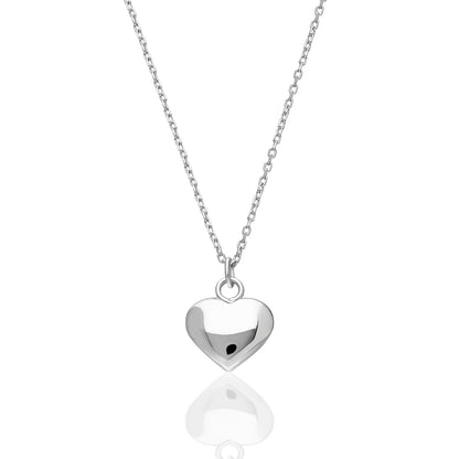 Basit Kalp Kolye - 925 GÜMÜŞ