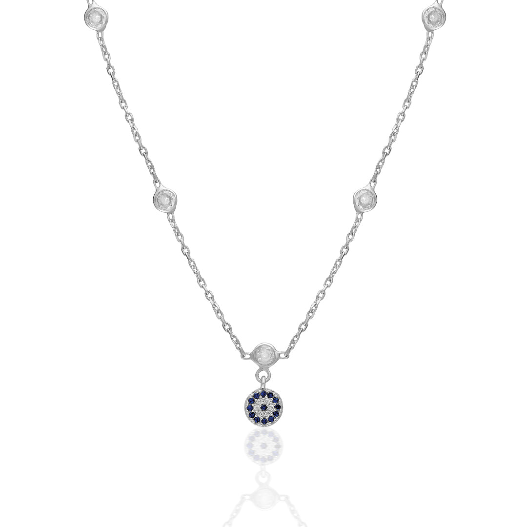 Göz Boncuk Kolye - 925 GÜMÜŞ