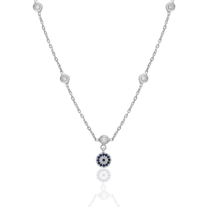 Göz Boncuk Kolye - 925 GÜMÜŞ