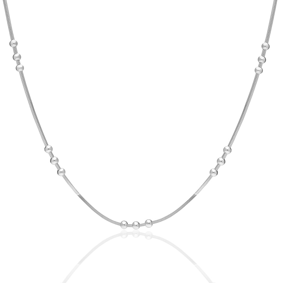 Dorica Toplu Zincir Kolye - 925 GÜMÜŞ