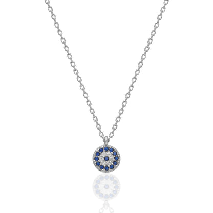 Mini Nazar Kolyesi - 925 GÜMÜŞ