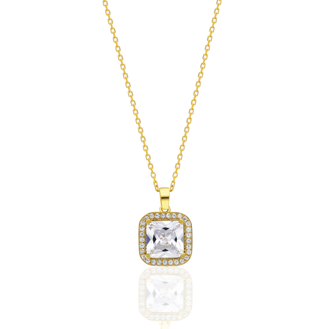 Baget Dünya Kolye - 925 GÜMÜŞ