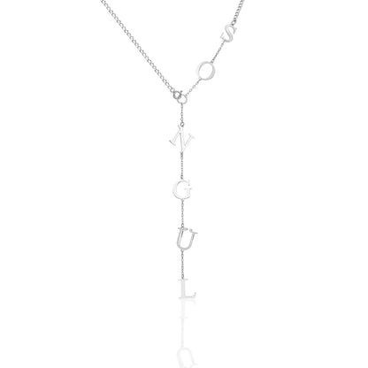 Yaz İsimli Kolye - 925 GÜMÜŞ