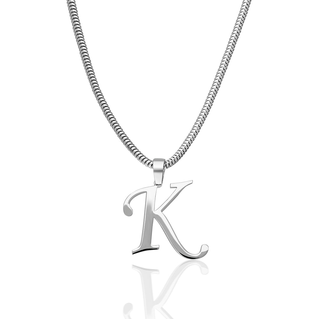 Tek Harfli Kolye - 925 GÜMÜŞ