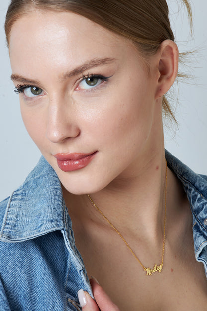 Tasarım İsim Kolye - 925 GÜMÜŞ