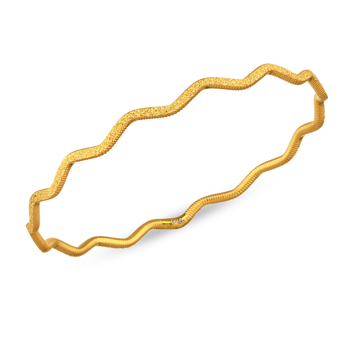 Simli Zikzak Ajda Bilezik